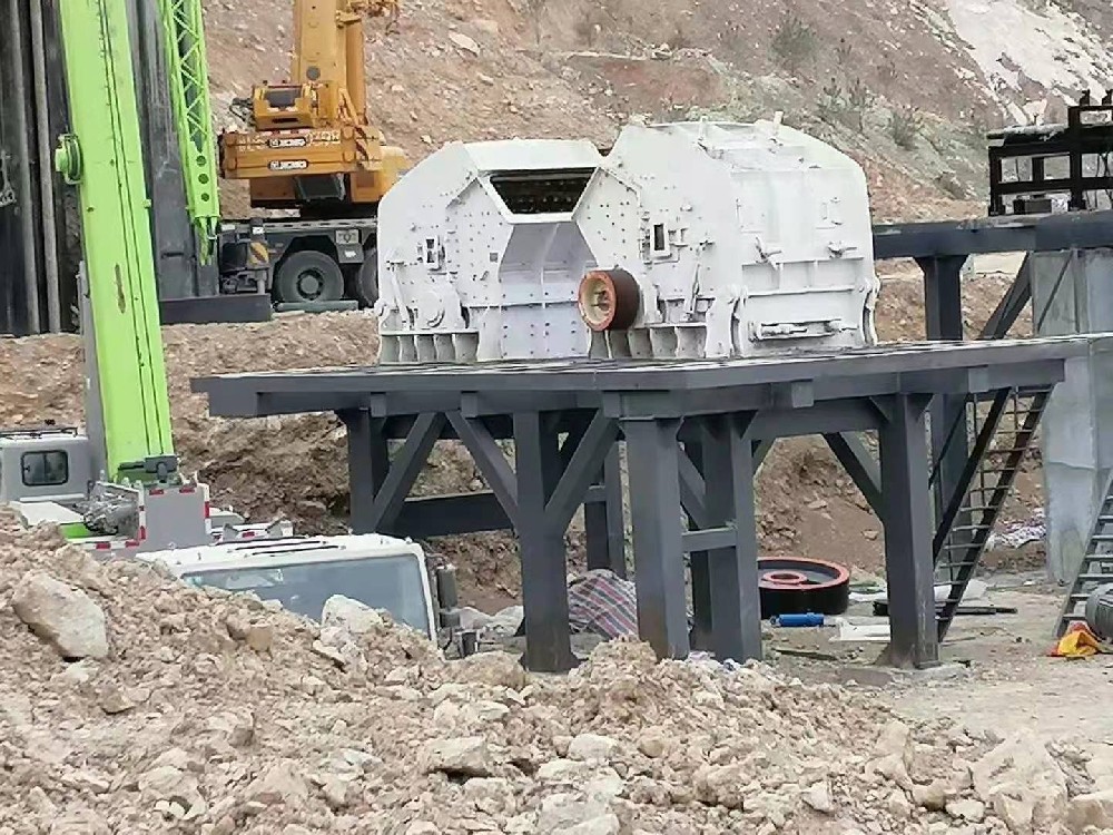 湖南怀化拓宝机械承建砂石线现场